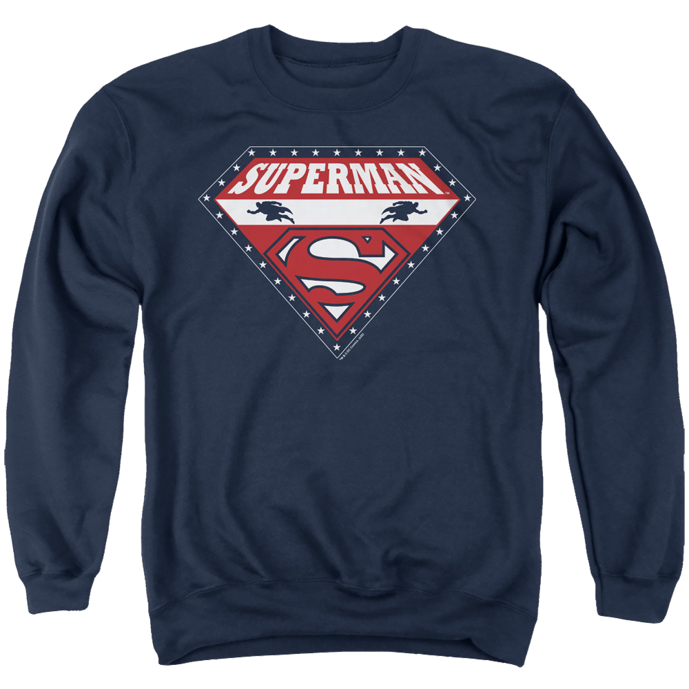 Superman Superman For President - Men's Crewneck Sweatshirt Men's Crewneck Sweatshirt Superman   