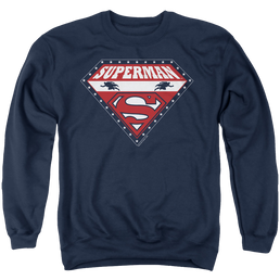 Superman Superman For President - Men's Crewneck Sweatshirt Men's Crewneck Sweatshirt Superman   