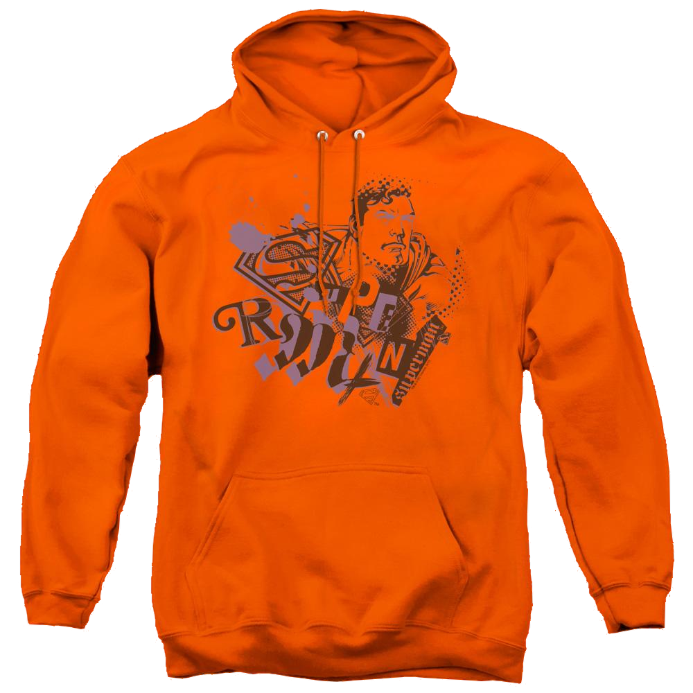 Superman Cut & Paste - Pullover Hoodie Pullover Hoodie Superman   