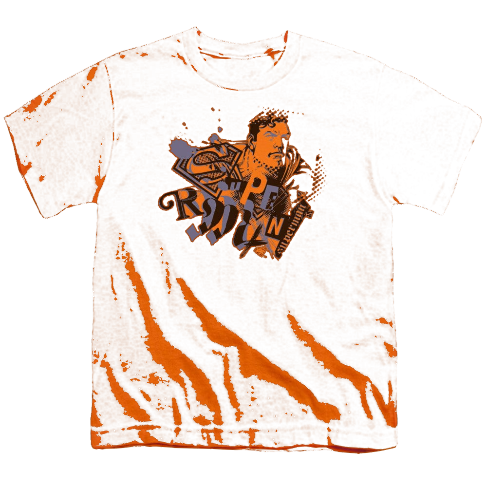 Superman Cut & Paste - Youth T-Shirt Youth T-Shirt (Ages 8-12) Superman   