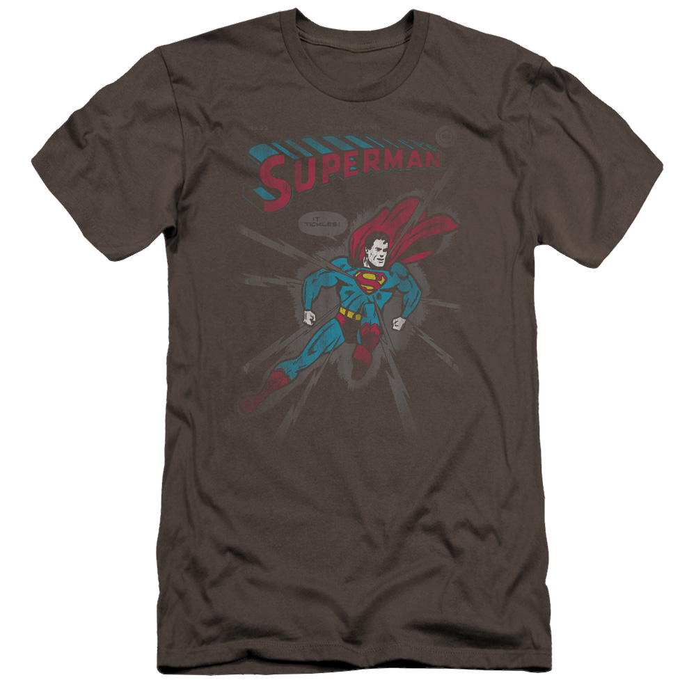 Superman It Tickles - Men's Premium Slim Fit T-Shirt Men's Premium Slim Fit T-Shirt Superman   