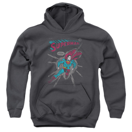 Superman It Tickles - Youth Hoodie Youth Hoodie (Ages 8-12) Superman   