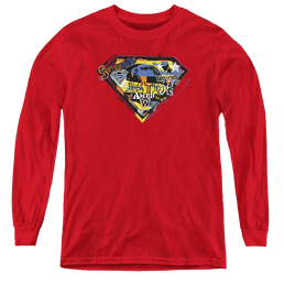 Superman American Way - Youth Long Sleeve T-Shirt Youth Long Sleeve T-Shirt Superman   