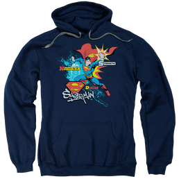 Superman Abilities - Pullover Hoodie Pullover Hoodie Superman   
