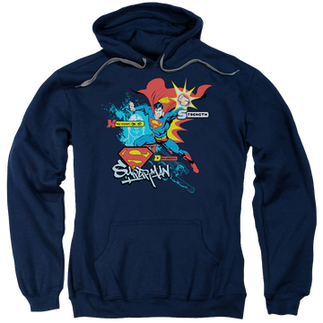 Superman Abilities - Pullover Hoodie Pullover Hoodie Superman   