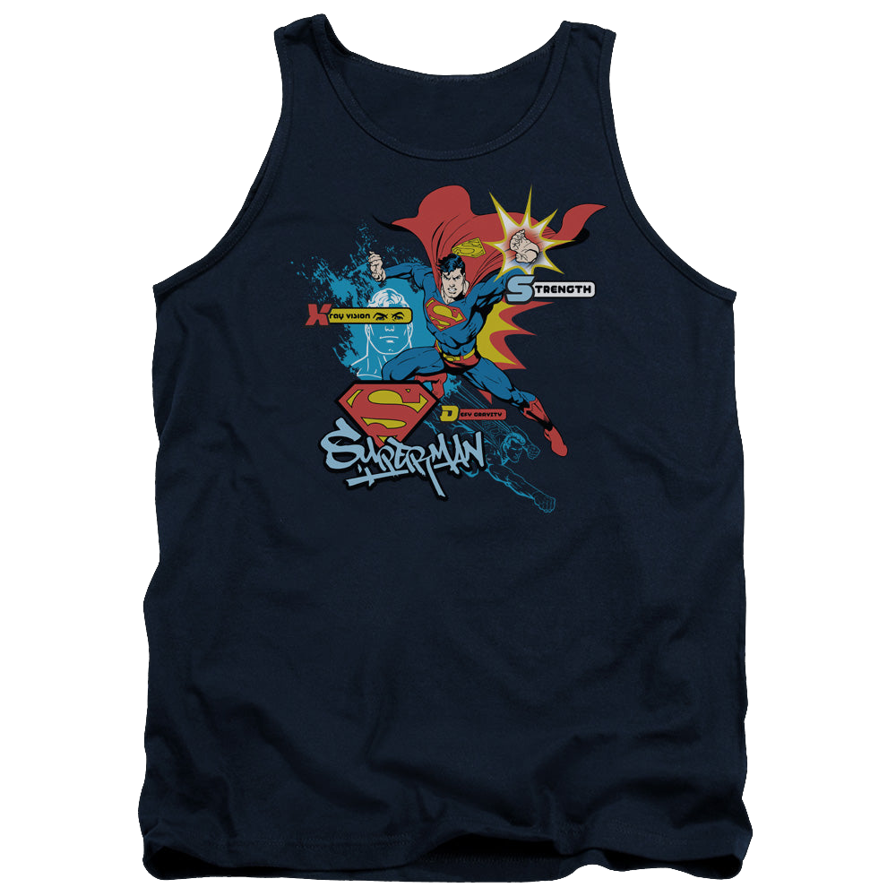 Superman Abilities - Men's Tank Top Men's Tank Superman   