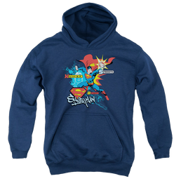 Superman Abilities - Youth Hoodie Youth Hoodie (Ages 8-12) Superman   