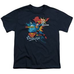Superman Abilities - Youth T-Shirt Youth T-Shirt (Ages 8-12) Superman   