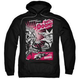 Superman Day Of Doom - Pullover Hoodie Pullover Hoodie Superman   