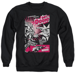 Superman Day Of Doom - Men's Crewneck Sweatshirt Men's Crewneck Sweatshirt Superman   