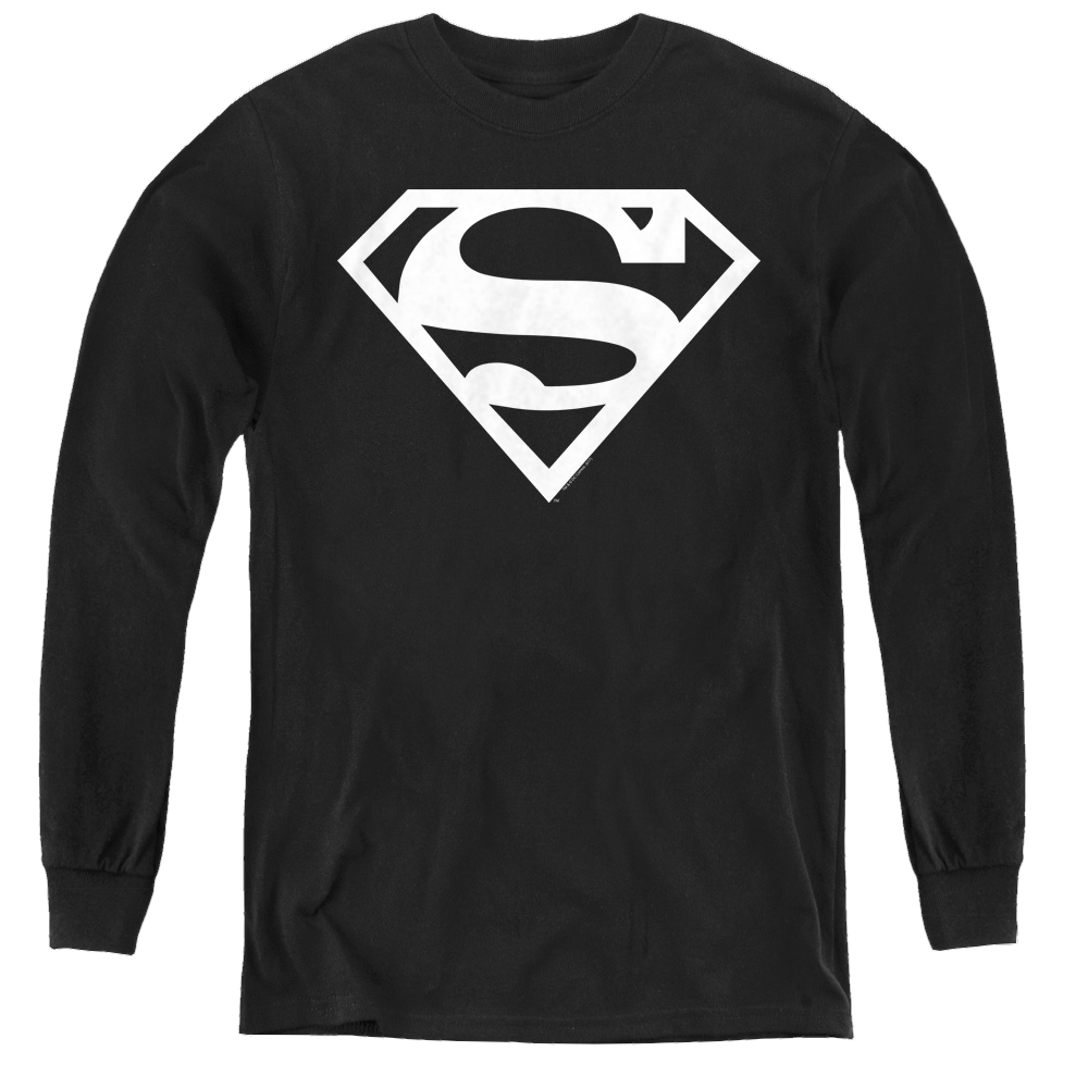 Superman Logo - Youth Long Sleeve T-Shirt Youth Long Sleeve T-Shirt Superman   