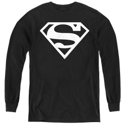 Superman Logo - Youth Long Sleeve T-Shirt Youth Long Sleeve T-Shirt Superman   
