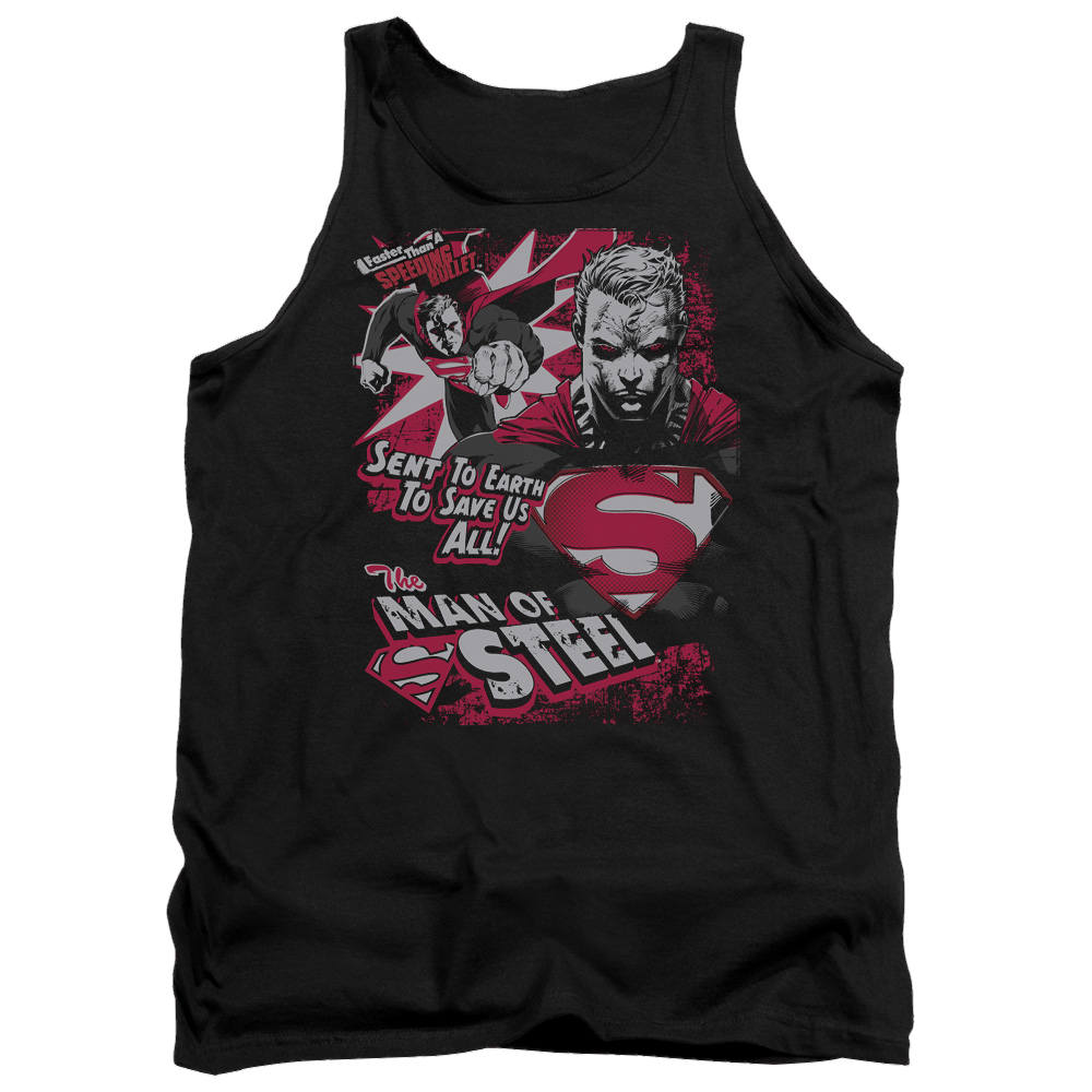 Superman Save Us All - Men's Tank Top Men's Tank Superman   