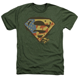 Superman Not Afraid - Men's Heather T-Shirt Men's Heather T-Shirt Superman   