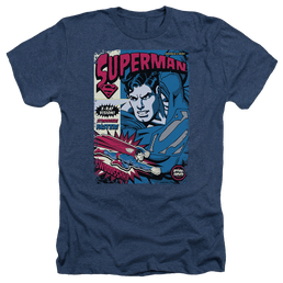 Superman Action Packed - Men's Heather T-Shirt Men's Heather T-Shirt Superman   