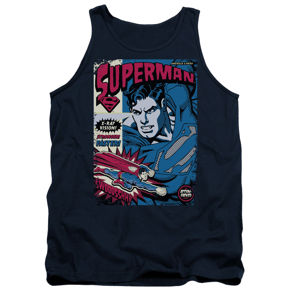 Superman Action Packed - Men's Tank Top Men's Tank Superman   