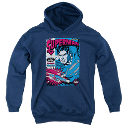 Superman Action Packed - Youth Hoodie Youth Hoodie (Ages 8-12) Superman   