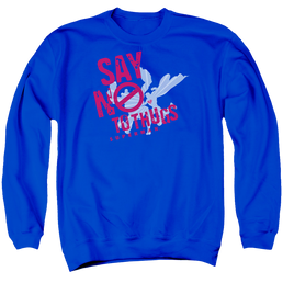 Superman Say No To Thugs - Men's Crewneck Sweatshirt Men's Crewneck Sweatshirt Superman   