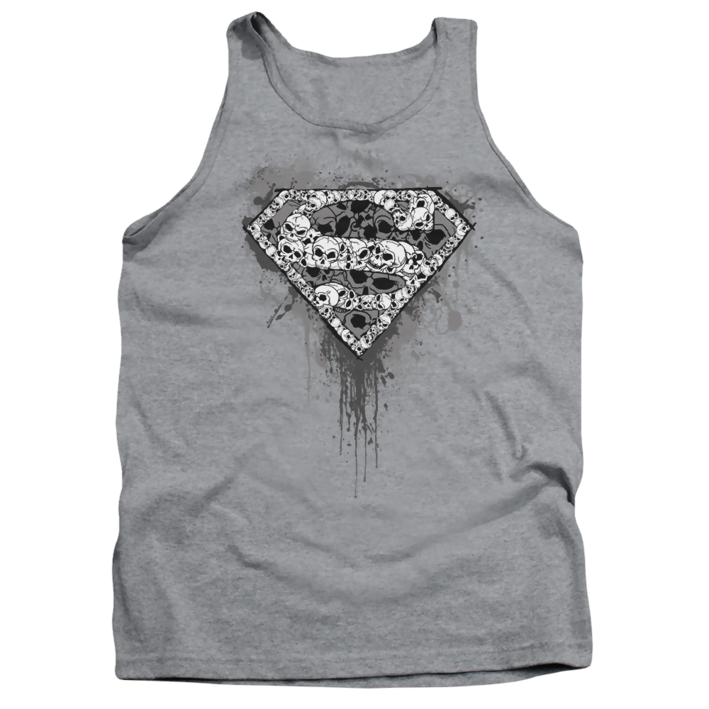 Superman Many Super Skulls - Men's Tank Top Men's Tank Superman   