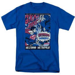 Superman Meltdown - Men's Regular Fit T-Shirt Men's Regular Fit T-Shirt Superman   