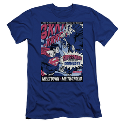 Superman Meltdown - Men's Premium Slim Fit T-Shirt Men's Premium Slim Fit T-Shirt Superman   