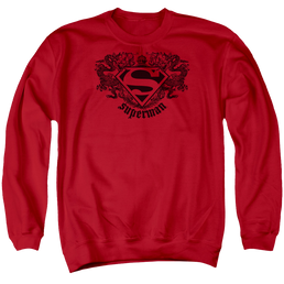 Superman Superman Dragon - Men's Crewneck Sweatshirt Men's Crewneck Sweatshirt Superman   