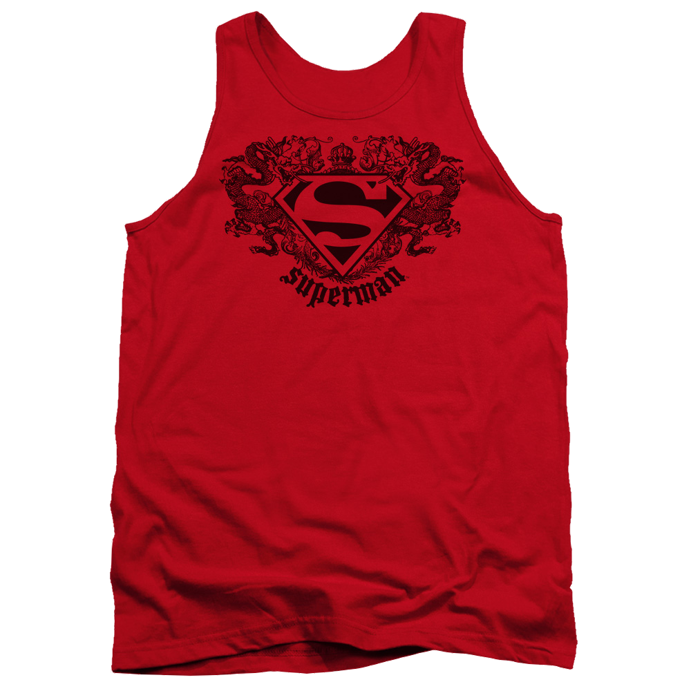 Superman Superman Dragon - Men's Tank Top Men's Tank Superman   