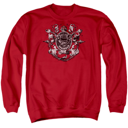 Superman All Hail Superman - Men's Crewneck Sweatshirt Men's Crewneck Sweatshirt Superman   