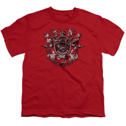 Superman All Hail Superman - Youth T-Shirt Youth T-Shirt (Ages 8-12) Superman   