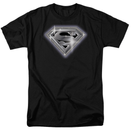 Superman Bling Shield - Men's Regular Fit T-Shirt Men's Regular Fit T-Shirt Superman   