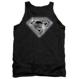 Superman Bling Shield - Men's Tank Top Men's Tank Superman   