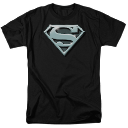 Superman Chrome Shield - Men's Regular Fit T-Shirt Men's Regular Fit T-Shirt Superman   