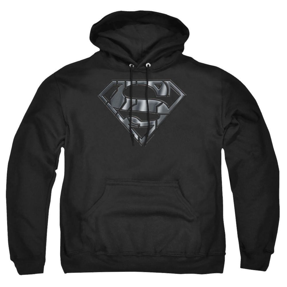 Superman Mech Shield - Pullover Hoodie Pullover Hoodie Superman   