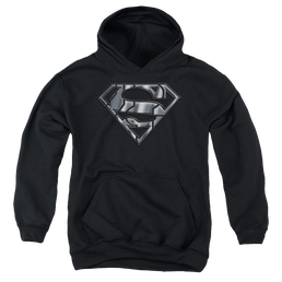 Superman Mech Shield - Youth Hoodie Youth Hoodie (Ages 8-12) Superman   