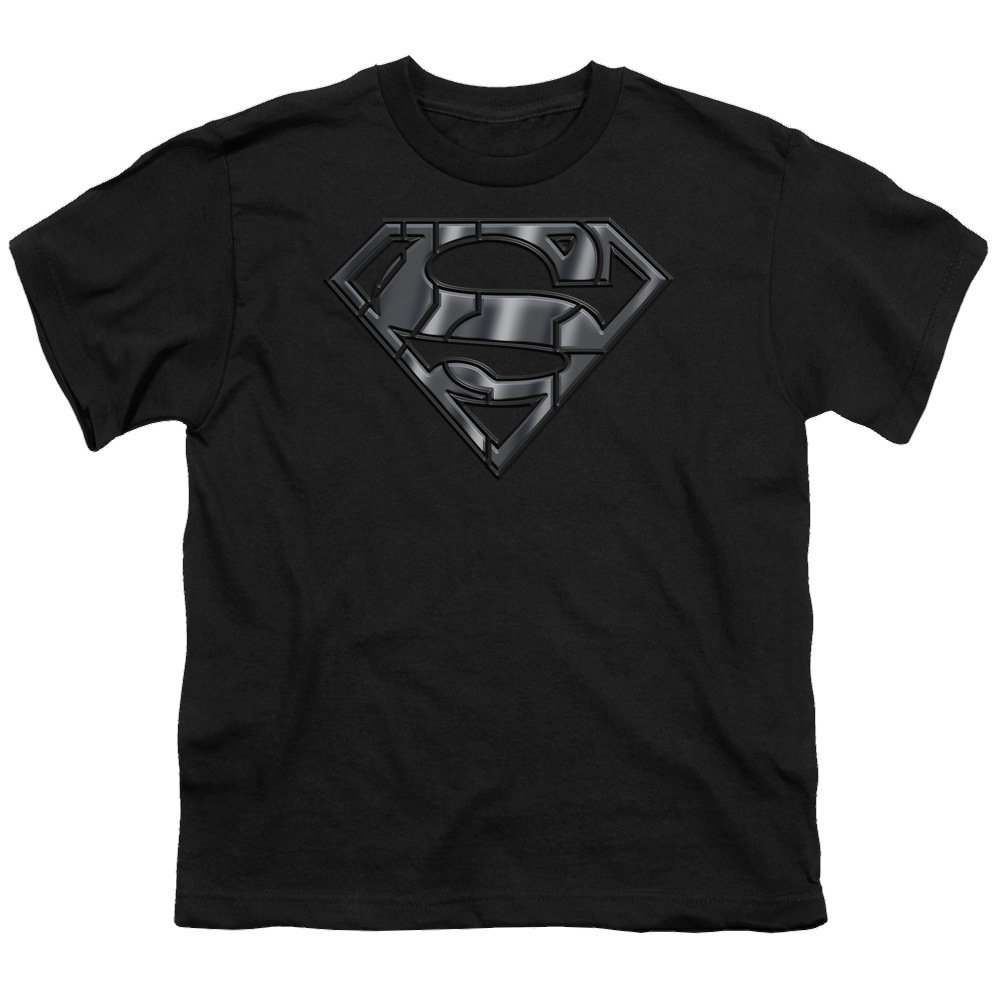 Superman Mech Shield - Youth T-Shirt Youth T-Shirt (Ages 8-12) Superman   