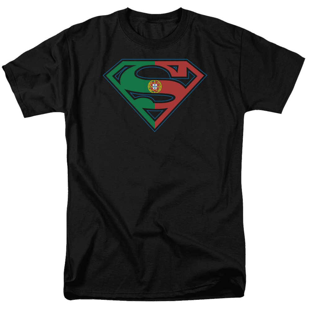 Superman Portugal Shield - Men's Regular Fit T-Shirt Men's Regular Fit T-Shirt Superman   