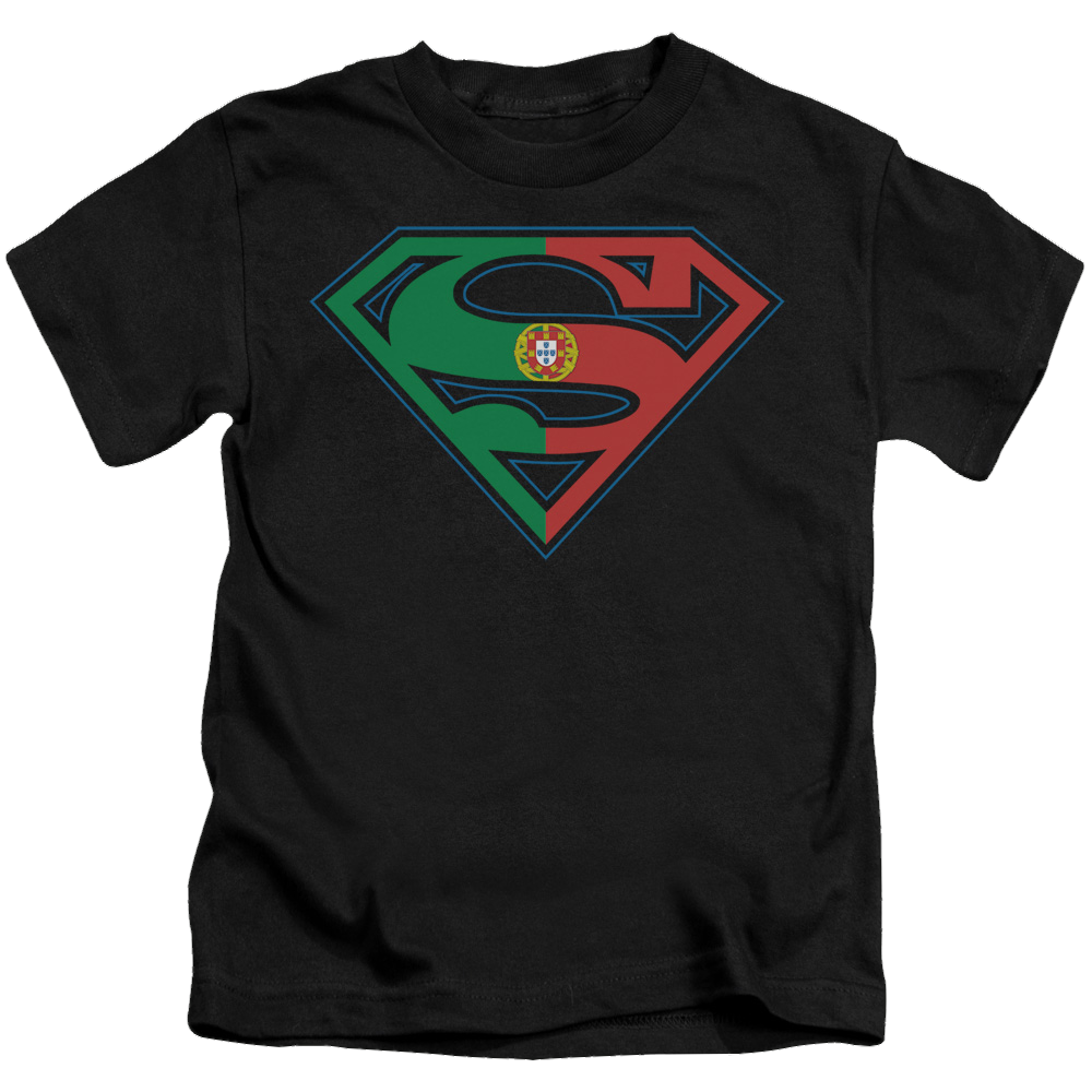 Superman Portugal Shield - Kid's T-Shirt Kid's T-Shirt (Ages 4-7) Superman   