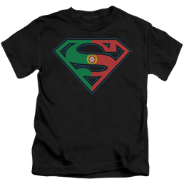 Superman Portugal Shield - Kid's T-Shirt Kid's T-Shirt (Ages 4-7) Superman   