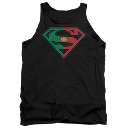 Superman Portugal Shield - Men's Tank Top Men's Tank Superman   