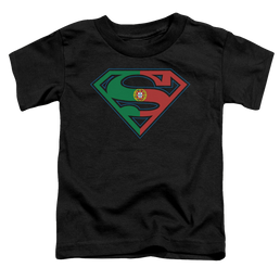 Superman Portugal Shield - Toddler T-Shirt Toddler T-Shirt Superman   