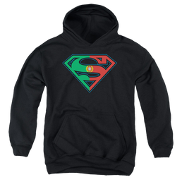 Superman Portugal Shield - Youth Hoodie Youth Hoodie (Ages 8-12) Superman   