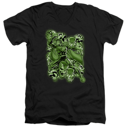 Superman Metallo Mayhem - Men's V-Neck T-Shirt Men's V-Neck T-Shirt Superman   