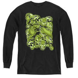 Superman Metallo Mayhem - Youth Long Sleeve T-Shirt Youth Long Sleeve T-Shirt Superman   