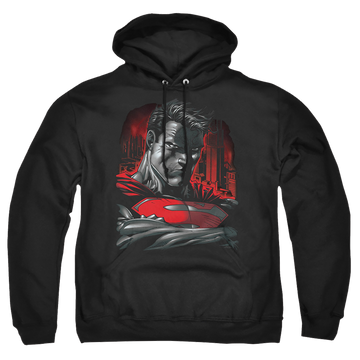 Superman Man Of Steel - Pullover Hoodie Pullover Hoodie Superman   