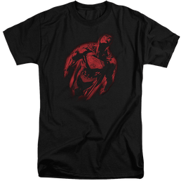 Superman Sprayed Supes - Men's Tall Fit T-Shirt Men's Tall Fit T-Shirt Superman   