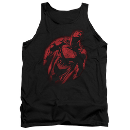 Superman Sprayed Supes - Men's Tank Top Men's Tank Superman   