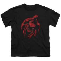 Superman Sprayed Supes - Youth T-Shirt Youth T-Shirt (Ages 8-12) Superman   