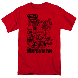 Superman Breaking Chains - Men's Regular Fit T-Shirt Men's Regular Fit T-Shirt Superman   