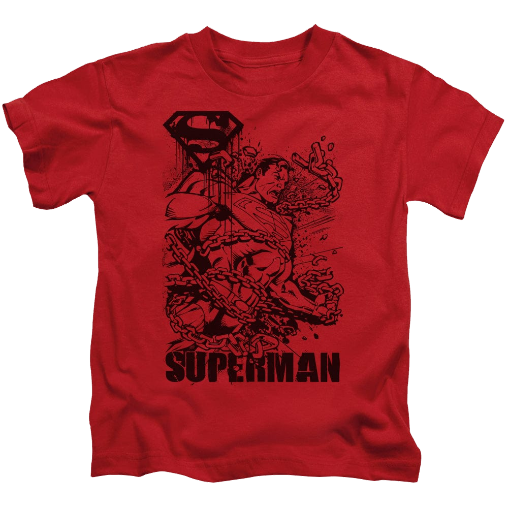 Superman Breaking Chains - Kid's T-Shirt Kid's T-Shirt (Ages 4-7) Superman   
