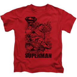 Superman Breaking Chains - Kid's T-Shirt Kid's T-Shirt (Ages 4-7) Superman   